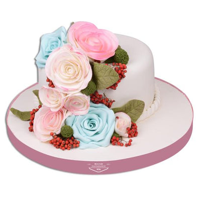 Gül Bahçesi Düğün Pastası