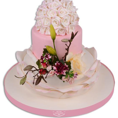Gül Demeti Düğün Pastası