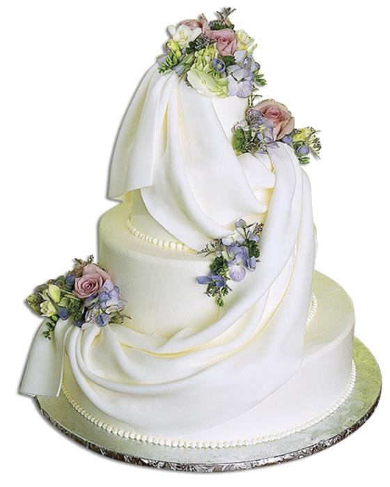 Üç Katlı Düğün Pastası